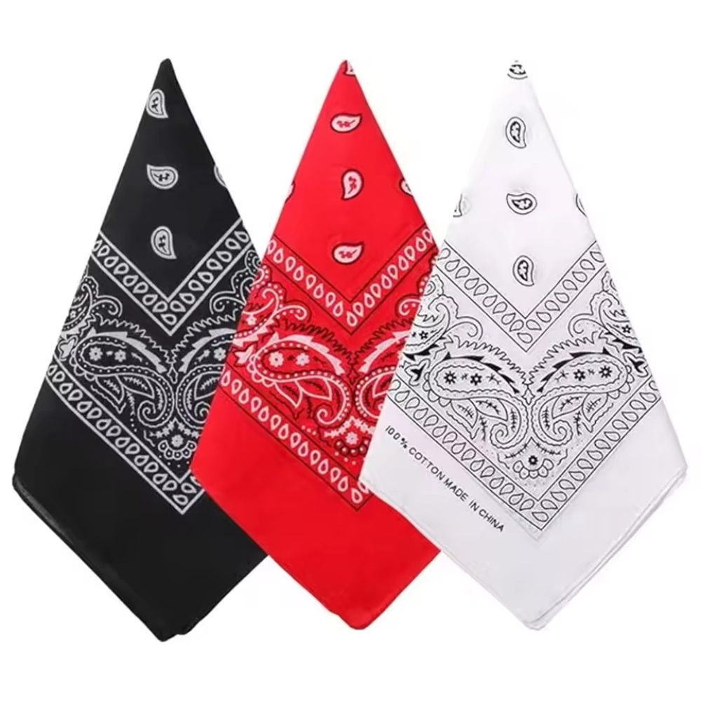 Face Scarf Mask - Syal Paisley Koboi Hip Hop Bandana