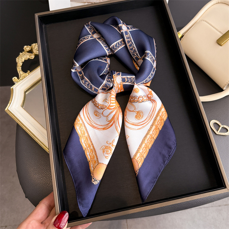 Syal Sutra Persegi Motif Ranta - Scarf Silk Square ulasan dan harga