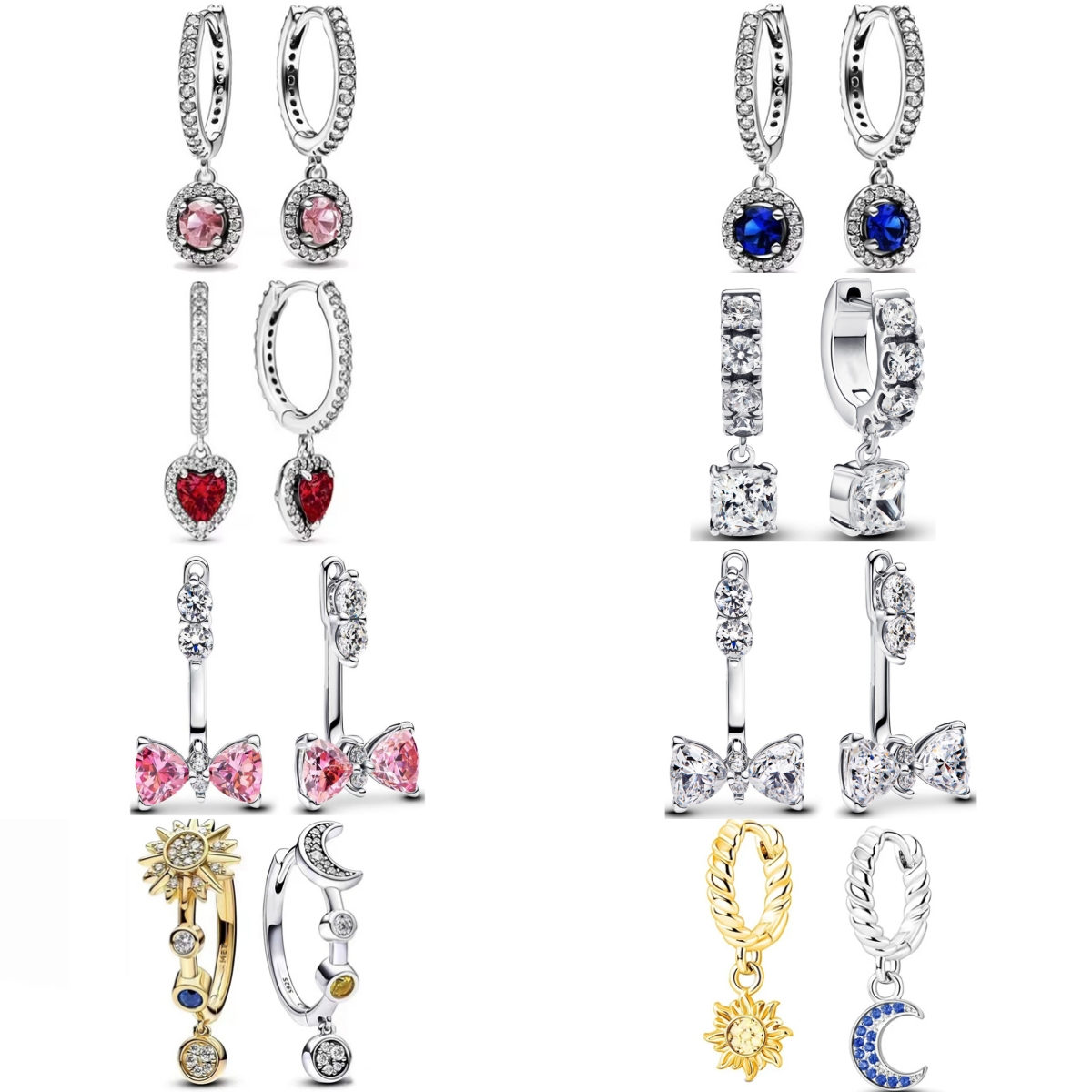 Anting Perak 925 Model Double  - Tie Clip Silver ulasan dan harga