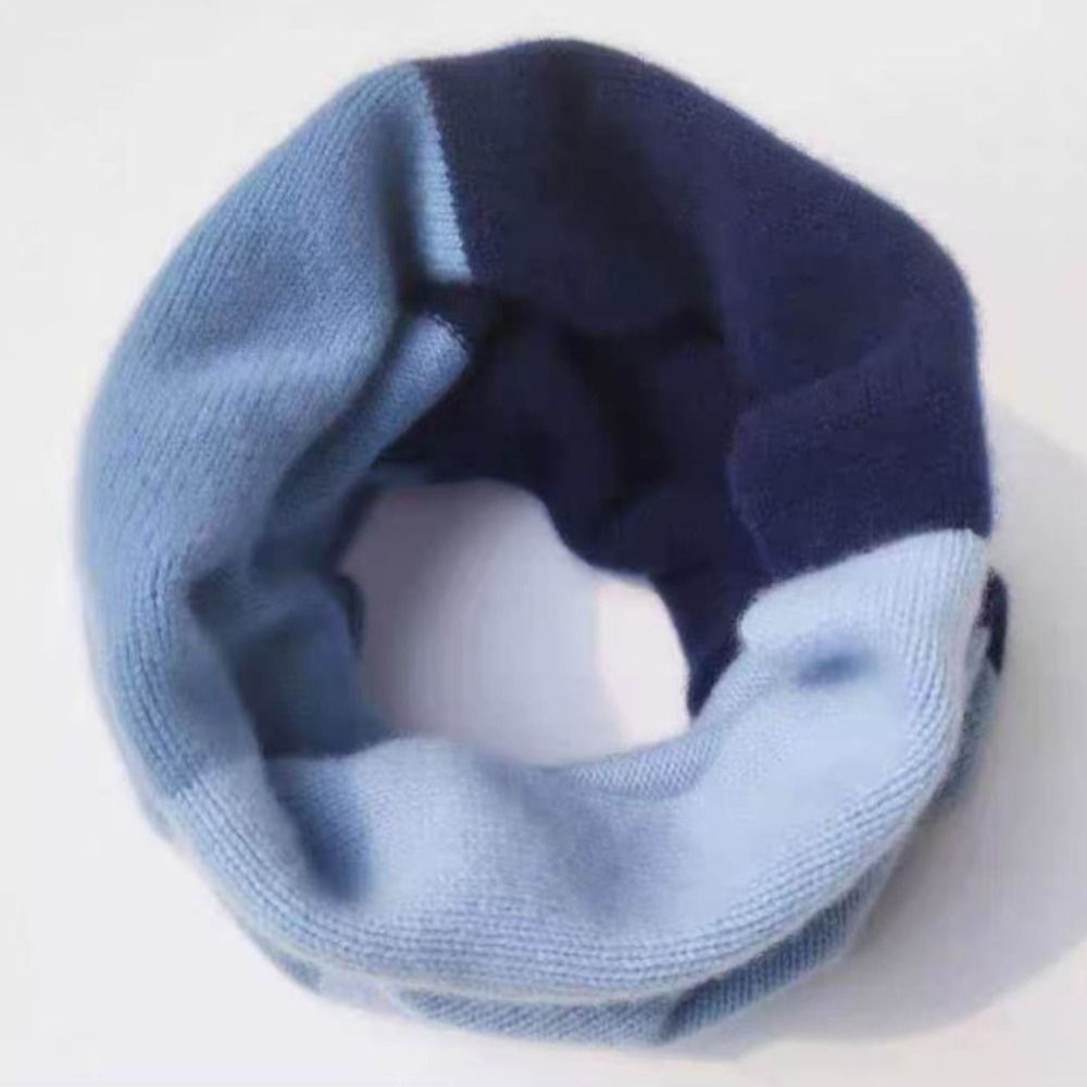 Syal Rajut Warna-warni dengan  - Infinity Scarf Knit ulasan dan harga