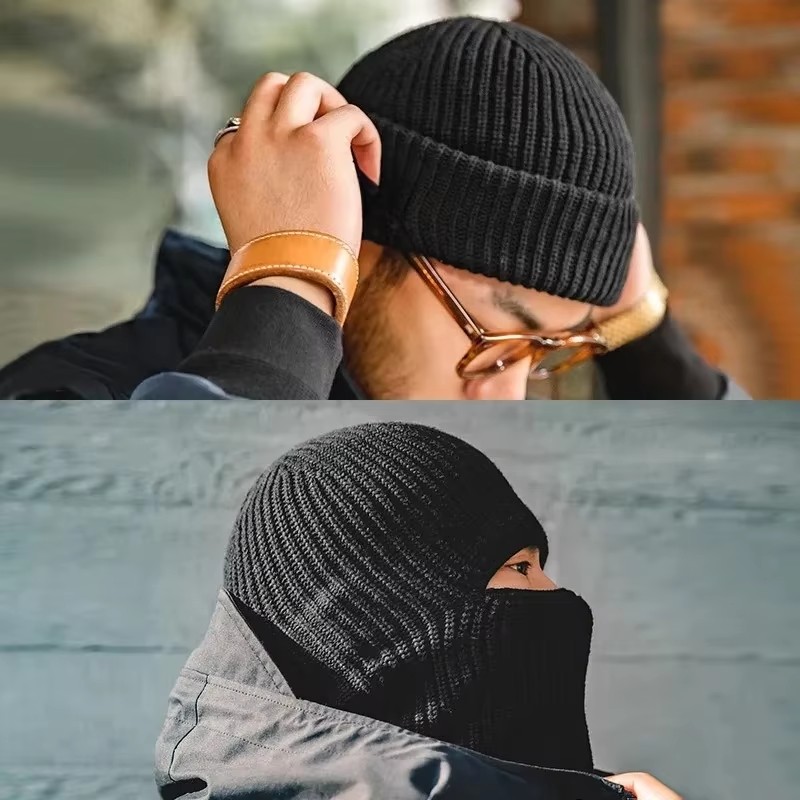 Topi Beanie Skullies Musim Din - Muffler Men Wool ulasan dan harga