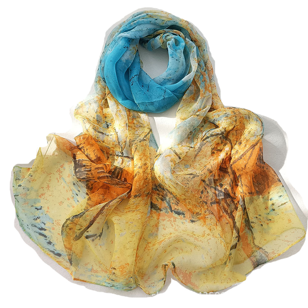Syal Georgette wanita, syal se - Face Scarf Mask ulasan dan harga