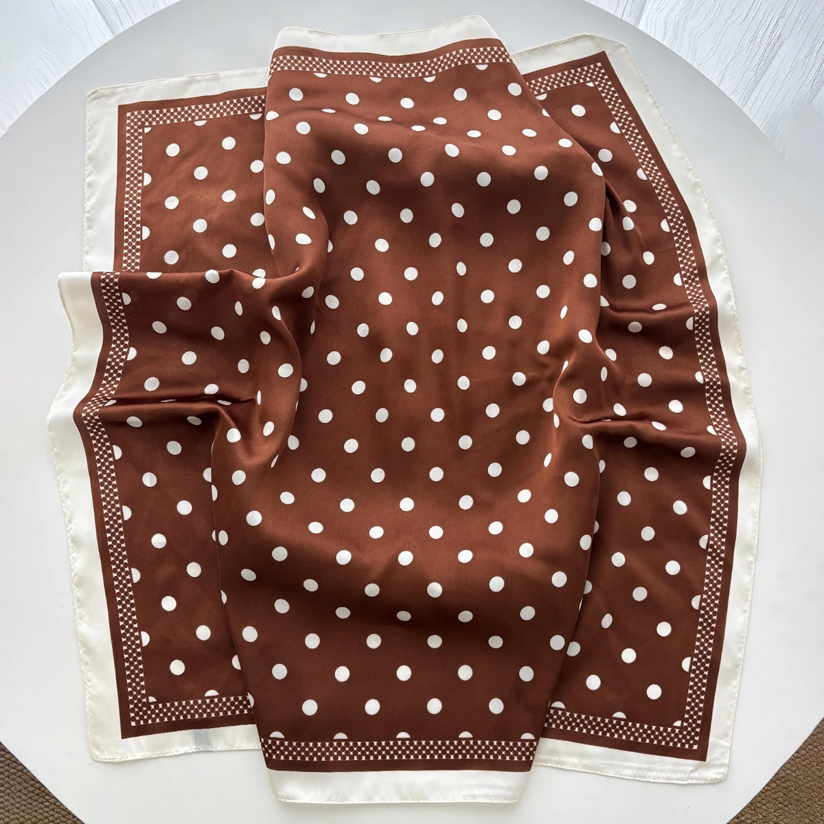 Syal Persegi Satin Lembut Eleg - Scarf Silk Square ulasan dan harga