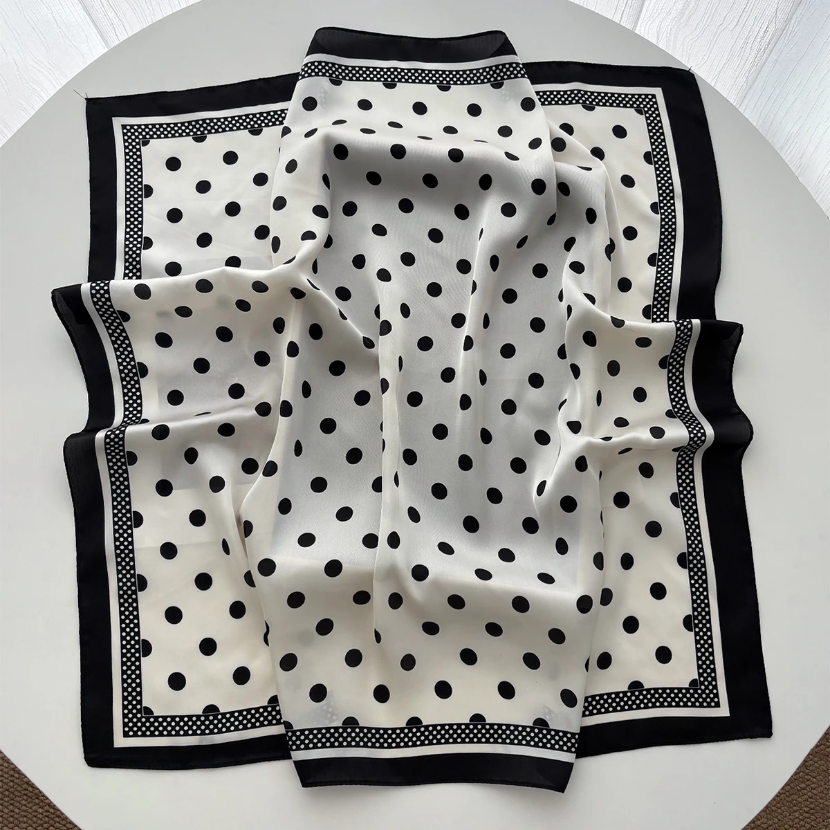 Syal Persegi Satin Lembut Eleg - Scarf Silk Square ulasan dan harga