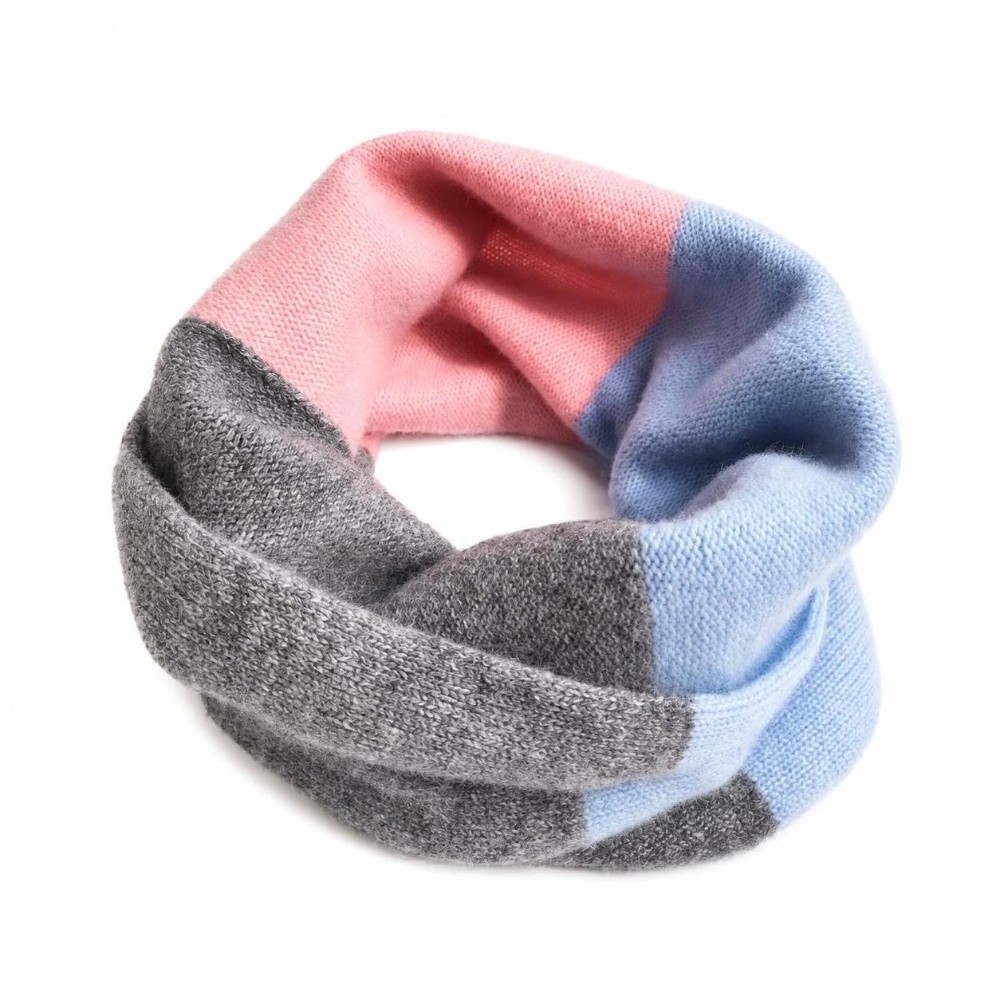 Syal Infinity Rajutan Warna-wa - Infinity Scarf Knit ulasan dan harga