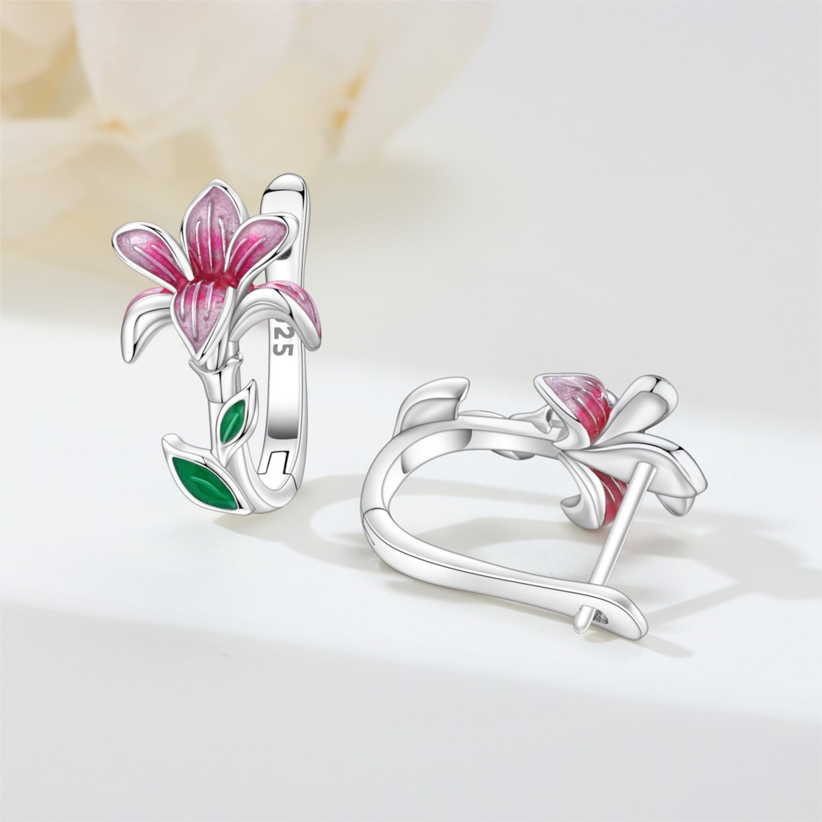 MISEFF S925 Anting Perak Murni - Tie Clip Silver ulasan dan harga