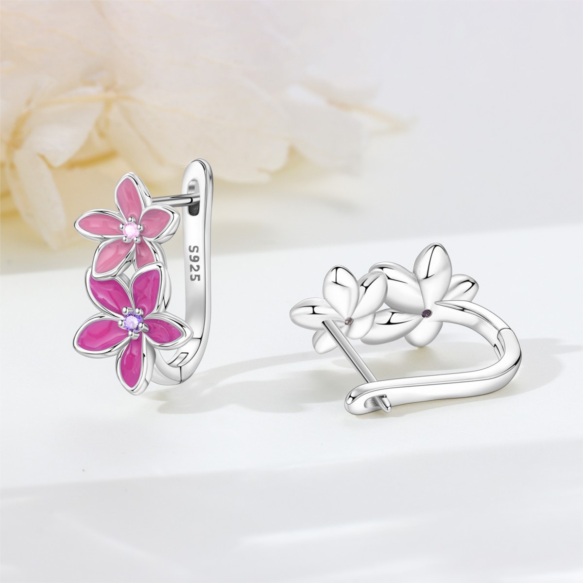 MISEFF S925 Anting Perak Murni - Tie Clip Silver ulasan dan harga