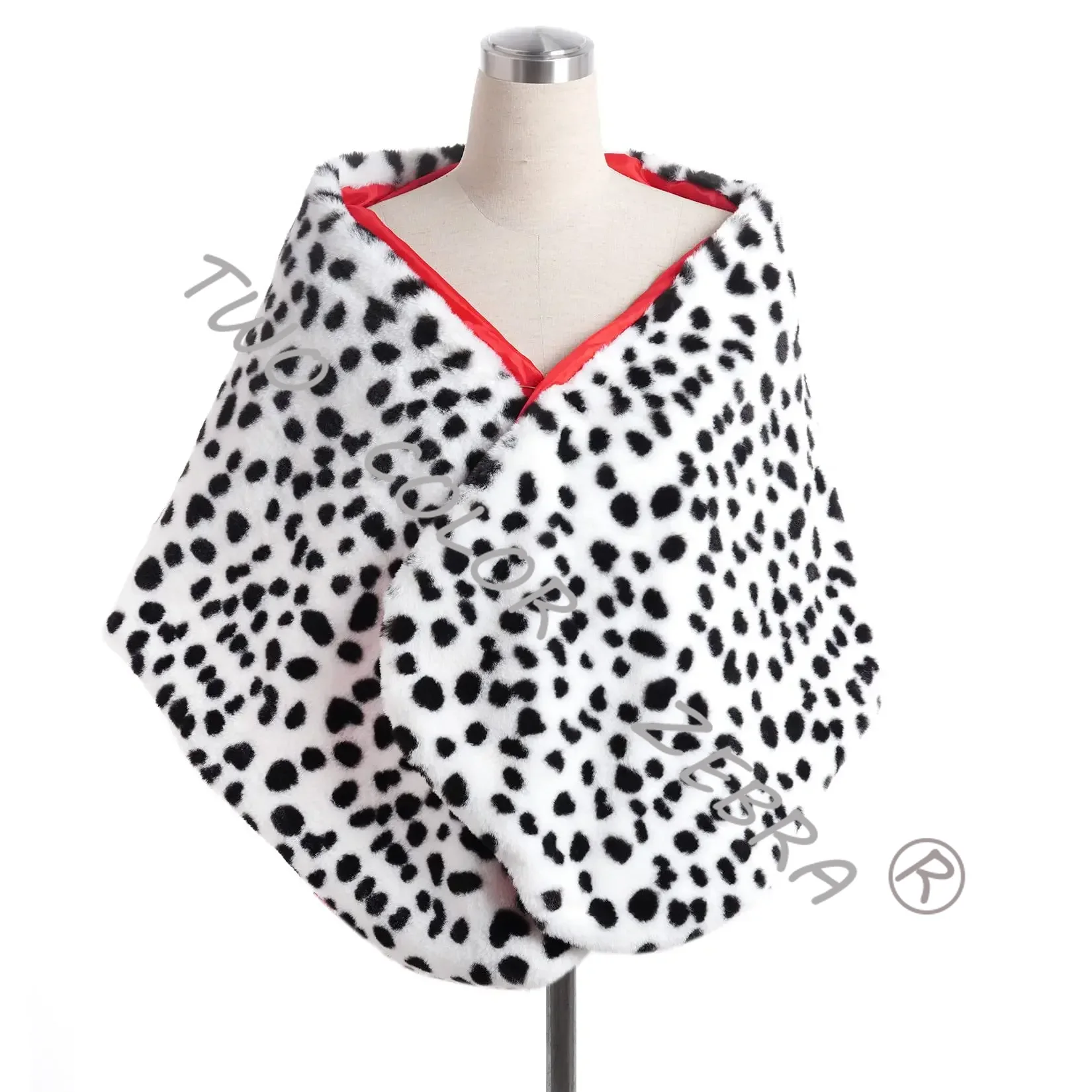 Kostum Cosplay Cruella Deville - Face Scarf Mask ulasan dan harga